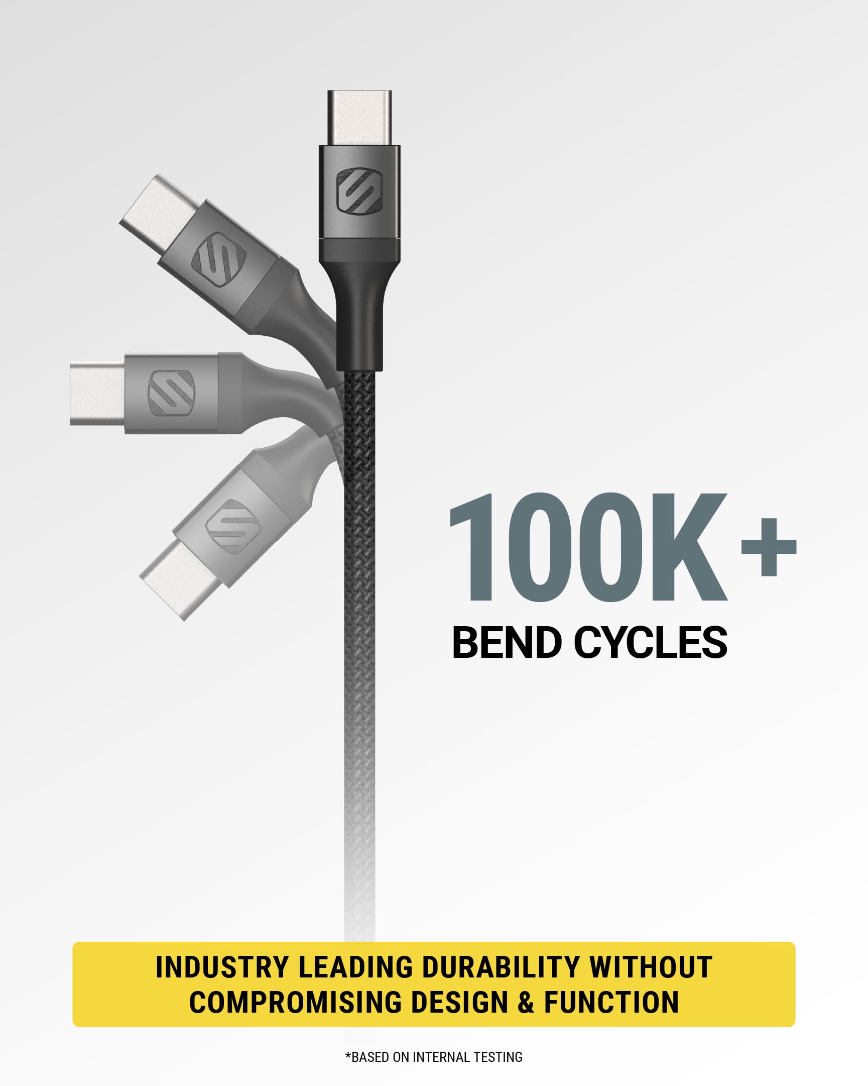 Scosche BaseLynx 2.0 Multi Charging Station with Qi2 15W Magnetic Wireless Charger Stand, 5W Charging pad for AirPods, 3-Port 60W USB-C Fast Charger Compatible with Apple iPhone, MagSafe, Samsung - Image 10