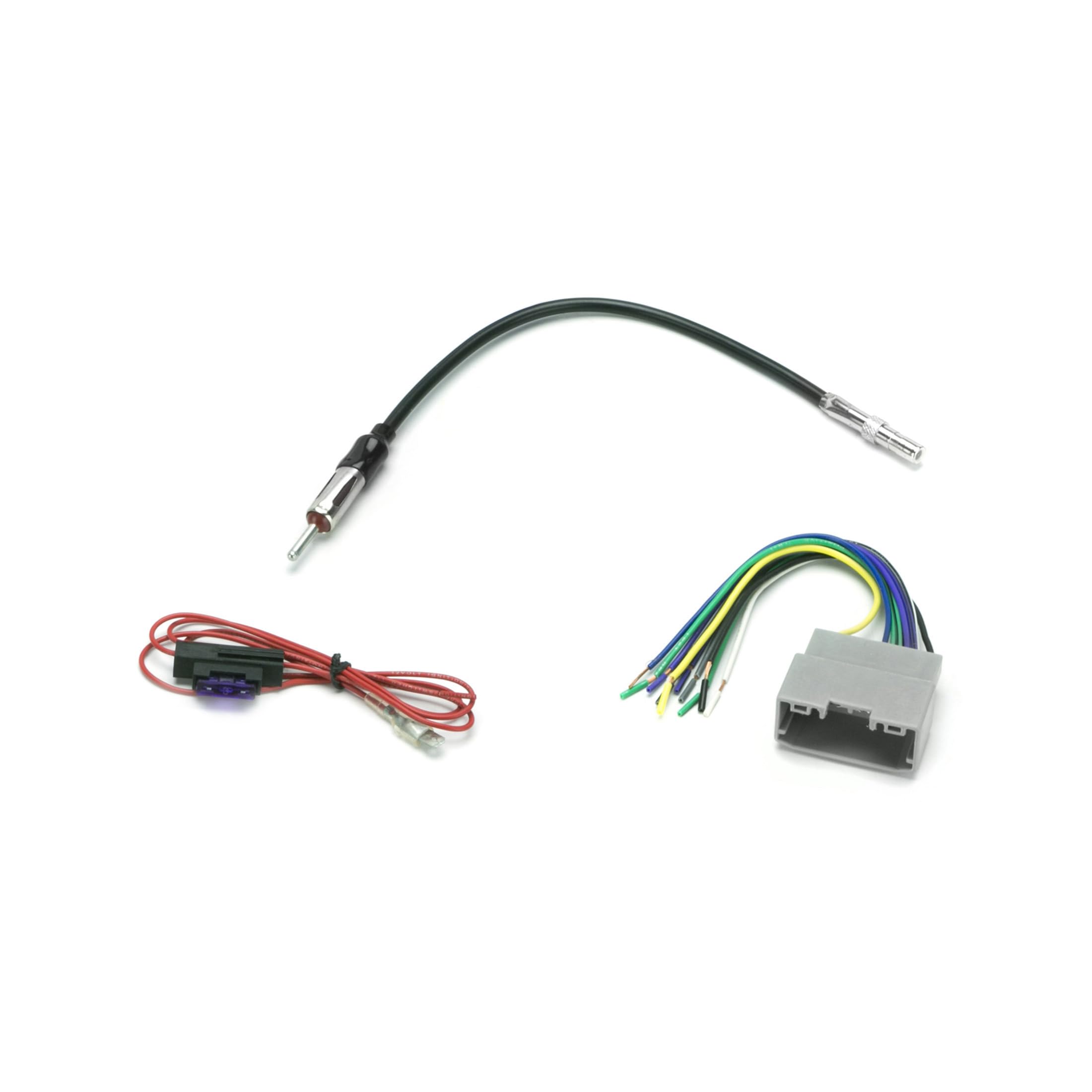 Scosche ICCR5BN Double DIN Radio Install Dash Kit & Harness Compatible with Select 2004-08 Factory Amplified Chrysler, Dodge & Jeep - Complete Basic Car Stereo Installation Kit - Does Not Retain SWC - Image 11