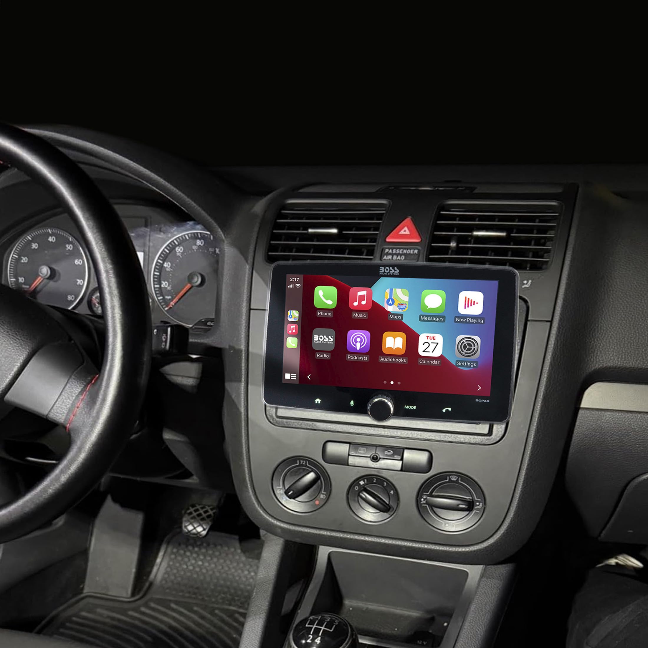 Scosche ICVW6BN Double DIN Radio Install Dash Kit Compatible with Select 2006-15 Non-Factory Amplified Volkswagen Vehicles - Complete Car Stereo Installation Kit - See Vehicle Fit Guide in Images - Image 11