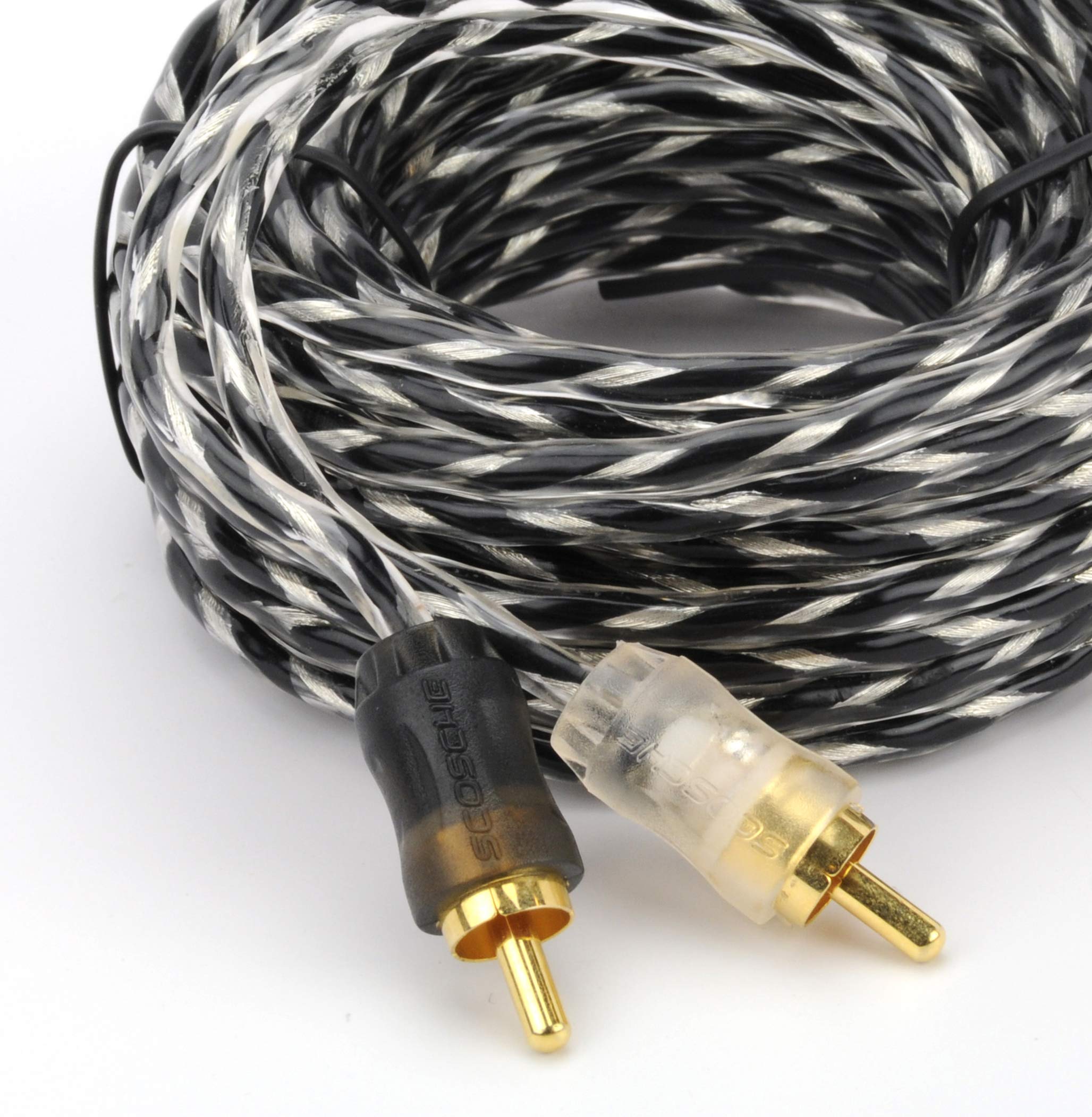 Scosche KDADCCSD Add-On Amplifier Install Wiring Kit - High Current Dual Car Amp Install Kit - Hybrid OFC Power/Ground Cable, Twisted Pair Audio Cables, Power Distribution Block and Wire Terminals - Image 5