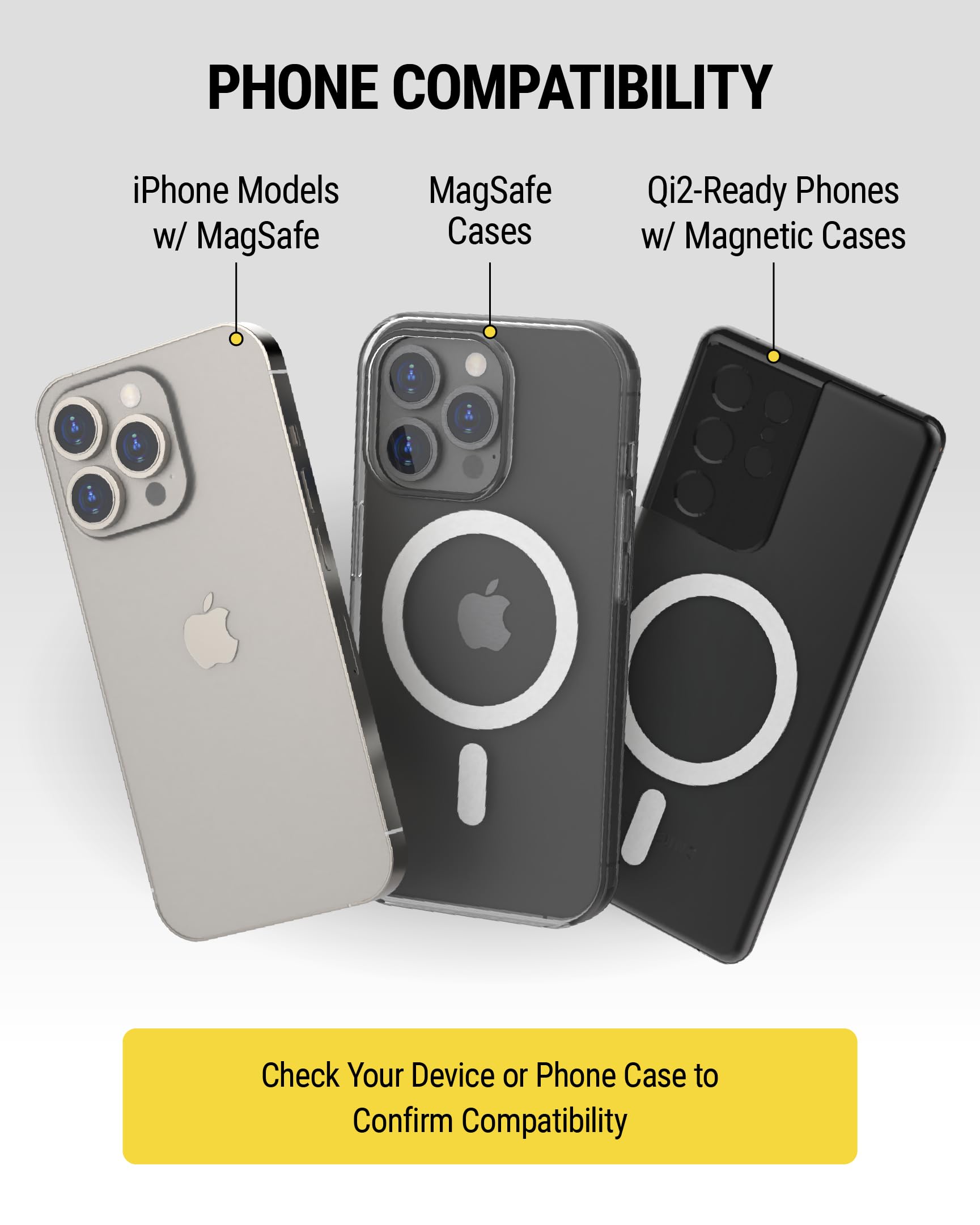 Scosche MagicMount Charge Pro Qi2 Home/Office MagSafe Suction Mount, 15W Fast Wireless Charger Magnetic Cell Phone Holder Compatible with iPhone 16/15/14/13/12 Pro Max Plus and Samsung Galaxy S25 - Image 10