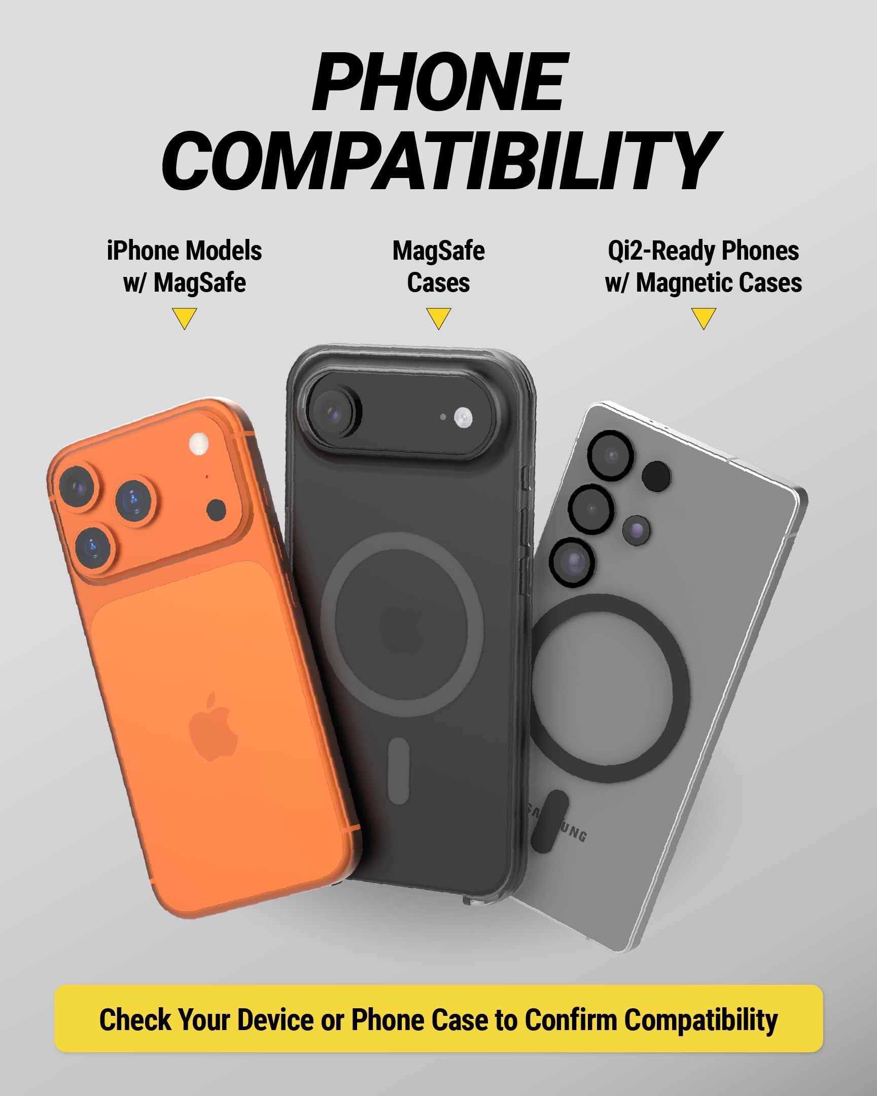 Scosche MPQTRDV Qi2 MagSafe Car Mount Charger 25W Fast Wireless Charging Phone Holder for Vent or Dashboard, Magnetic Cell Phone Mount Compatible with iPhone 17/16/15/14/13 Series & Samsung Galaxy S25 - Image 10