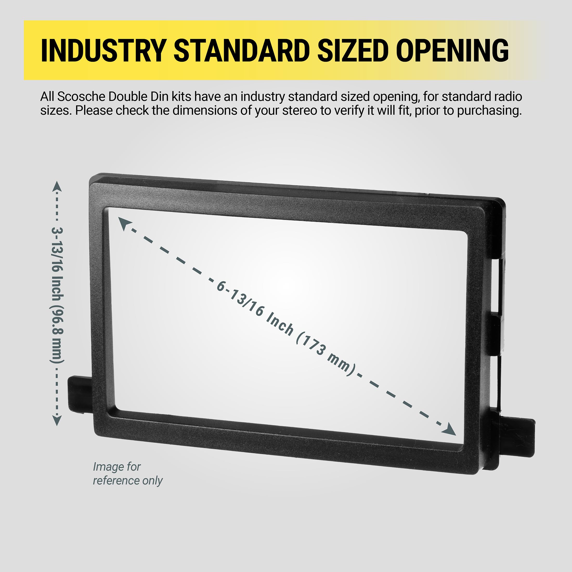 Scosche ITCCR05B Double DIN Radio Install Dash Kit Compatible with Select 2018-24 Jeep Wrangler JL - Complete Car Stereo Installation Kit with Touchscreen Control of Factory Menus and Climate Controls - Image 6